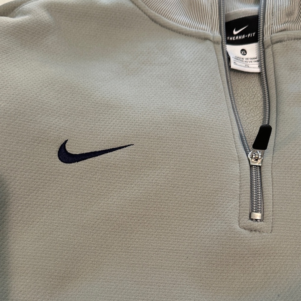 Nike Light Gray USA Soccer Quarter-Zip Therma -Fit XL - Picture 2 of 4